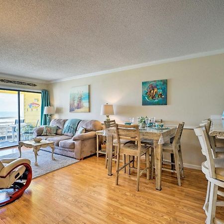Апартаменты Breezy Beach Retreat With 180-Degree Ocean Views! Каролина-бич Экстерьер фото